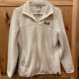 L.L. Bean Cream Women's Sweater